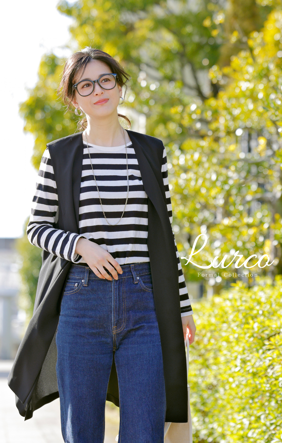 【Formaless Black®(フォーマレス ブラック®)】< 自宅で洗える>ジレジャケットパンツスーツ ブラックフォーマル 洗える  M･L･LL<56-401004>