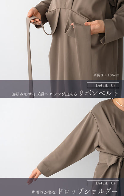 ワンピース ママスーツ レディース 入園式 入学式 卒園式 卒業式 七五三 セレモニー 9号-11号/M-L <32-193002>